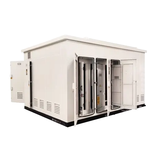 Subestaci&oacute;n prefabricada para distribuci&oacute;n de energ&iacute;a moderna