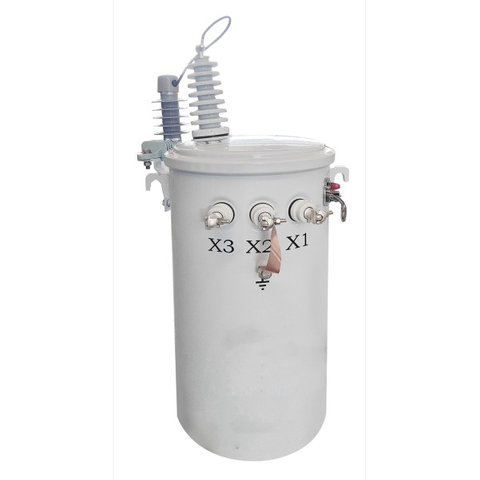 Trasformatore monofase montato su palo completamente autoprotetto da 10 kVA
